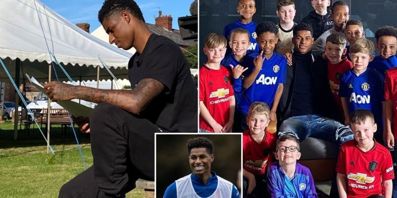 Rashford được Vương quốc Anh trao tặng huân chương cho những gì mà anh đã đóng góp trong việc cứu trợ trẻ em nghèo đói tại nước này